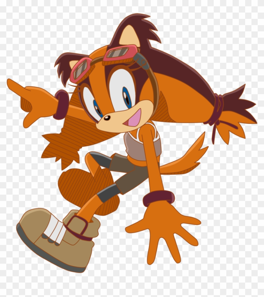 Riders Fan Artwork Sticks The Badger Sonic Riders Hd Png Download 881x906 3343238 Pngfind