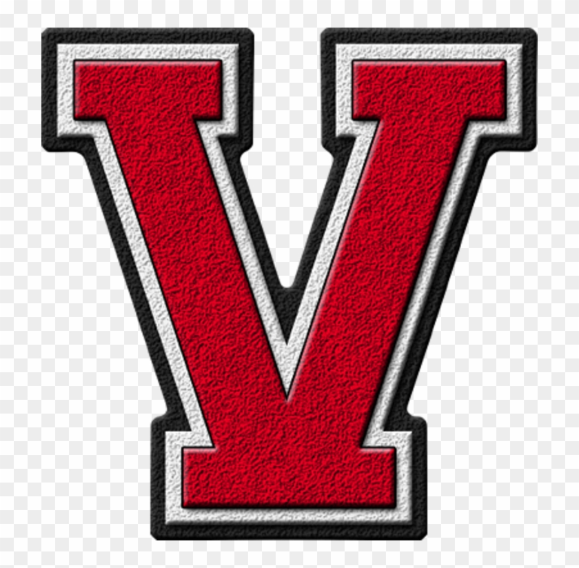 Red Varsity Letter V HD Png Download 720x744 3343646 PngFind