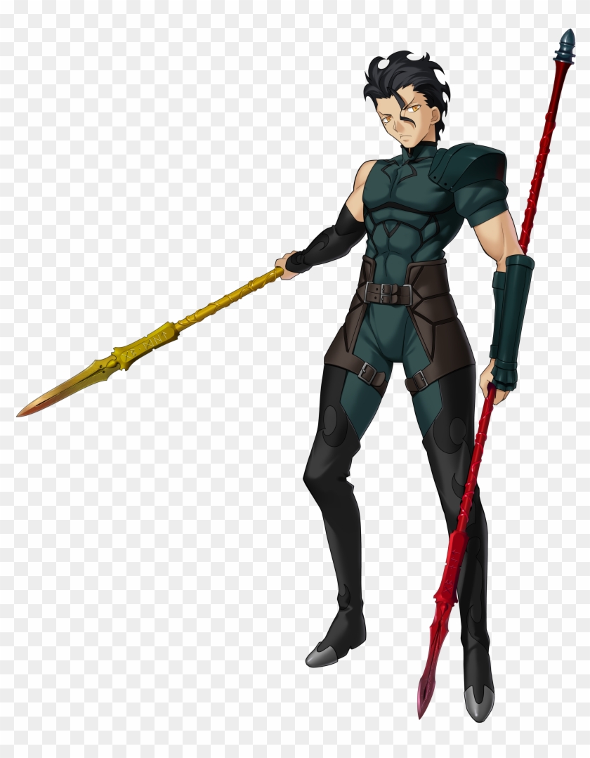 Download Png Fate Zero Lancer Transparent Png 3937x5178 Pngfind