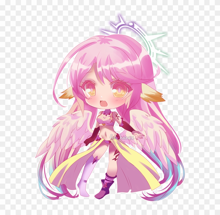 Chibi Jibril [no Game No Life] By Felielle - Jibril No Game No Life Png ...