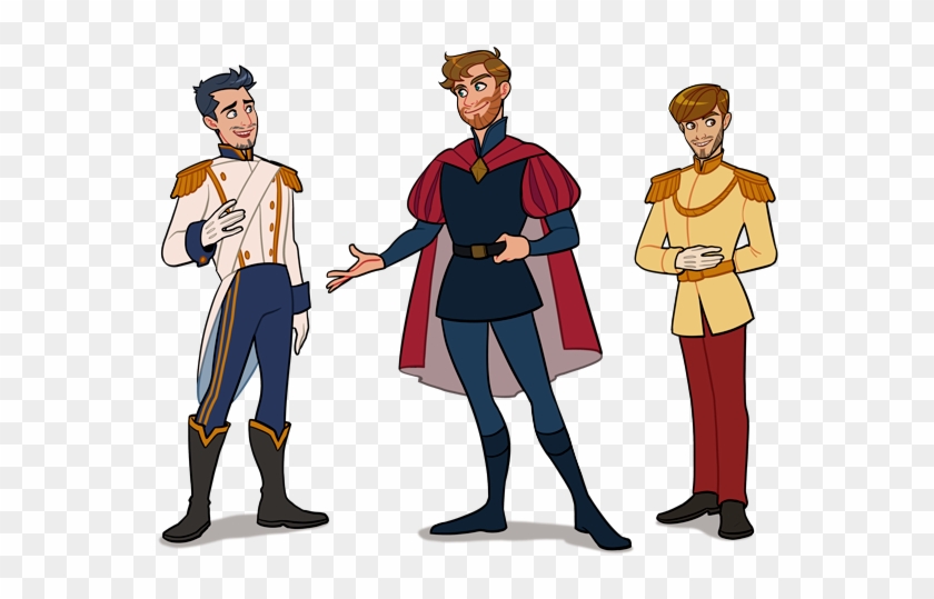 So What If Hat Films Were Disney Princes/princesses - Cartoon, HD Png  Download - 649x500(#3347929) - PngFind