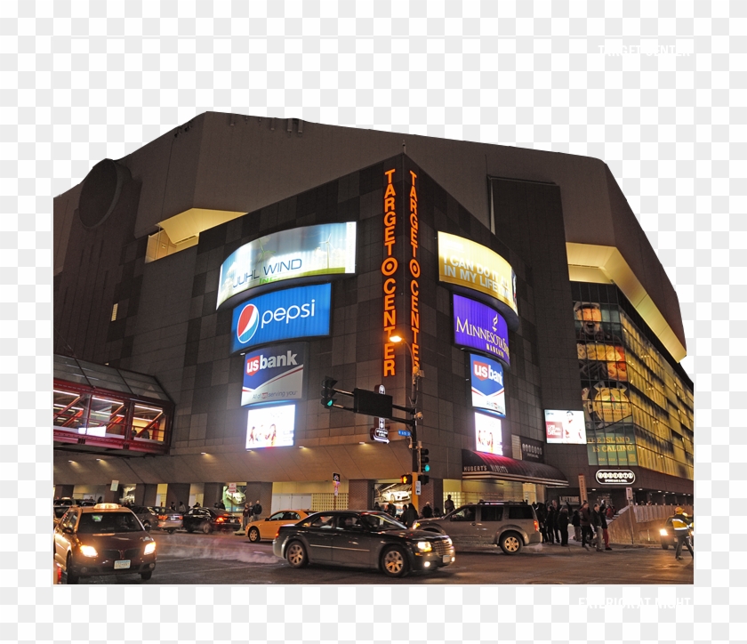 Target. Sign Nighttime Target Center At Night, HD Png Download - 726x747(#3351741) - PngFind