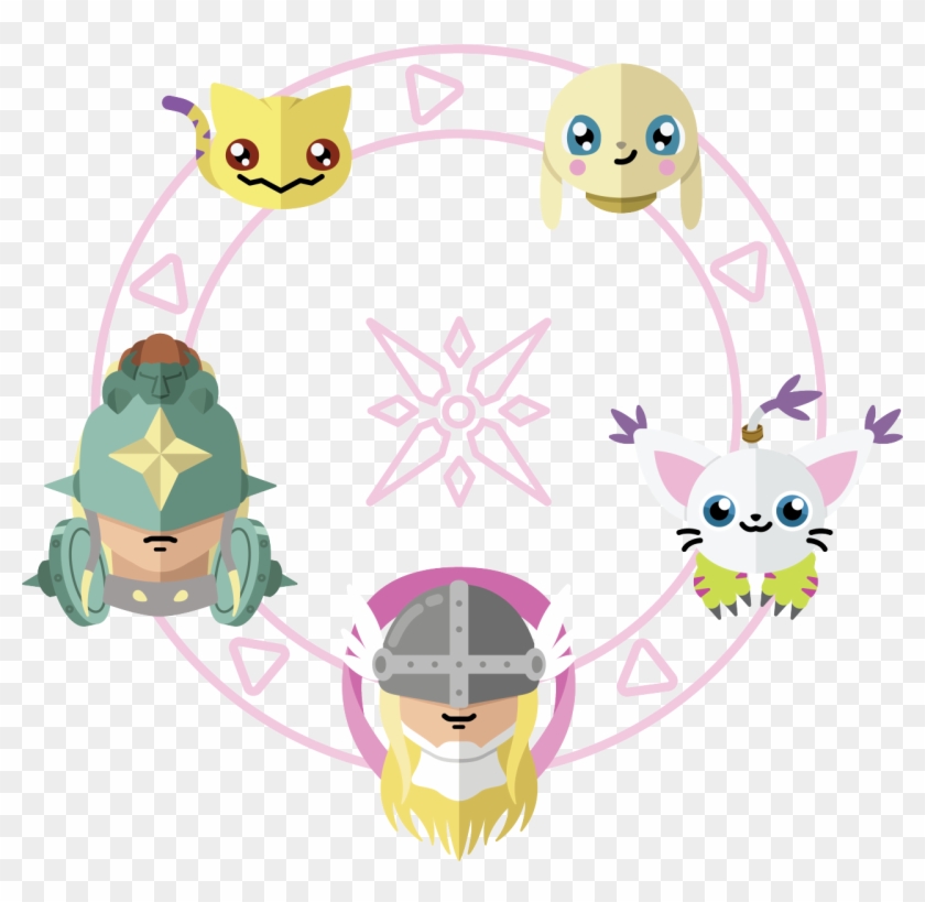 digimon crest shirt