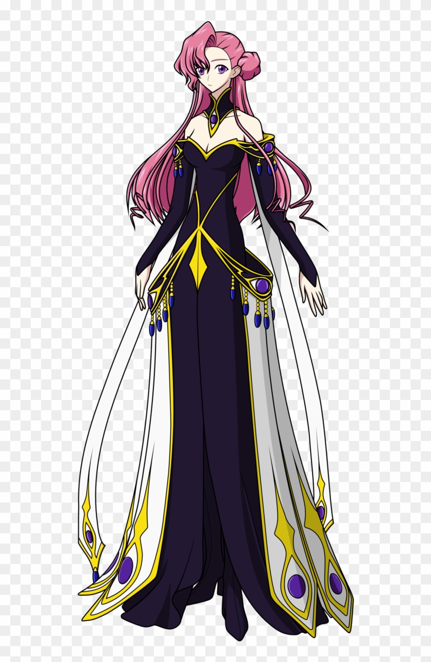 Empress Euphemia Cosplay Ideas Code Geass Png Kallen Code Geass Empress Kallen Transparent Png 619x1290 Pngfind