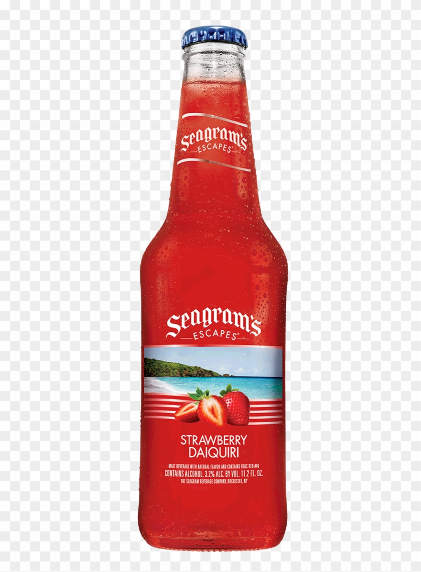 Strawberry Daiquiri Bottle Seagrams Blueberry Acai Lemonade, HD Png