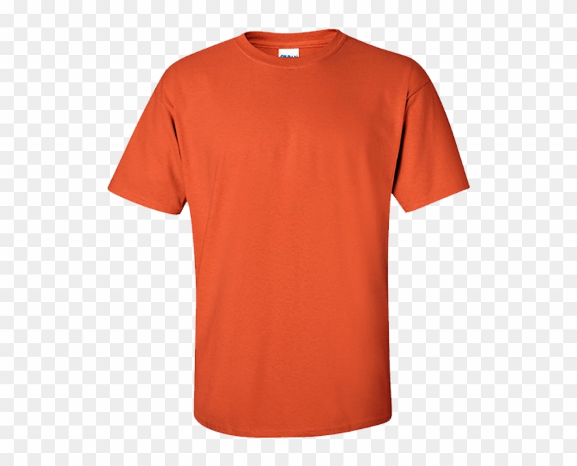 red and orange shirt