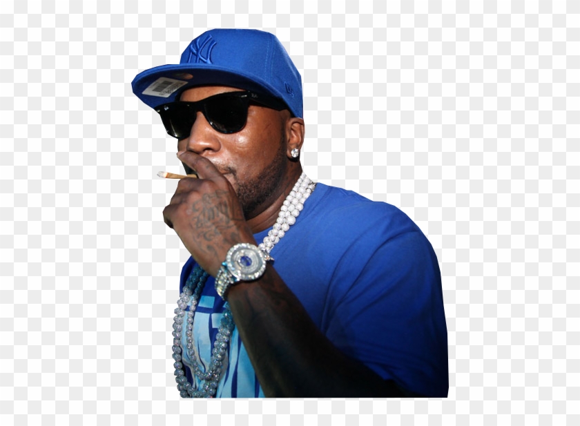 Young Jeezy Young Jeezy Smoking A Blunt, HD Png Download