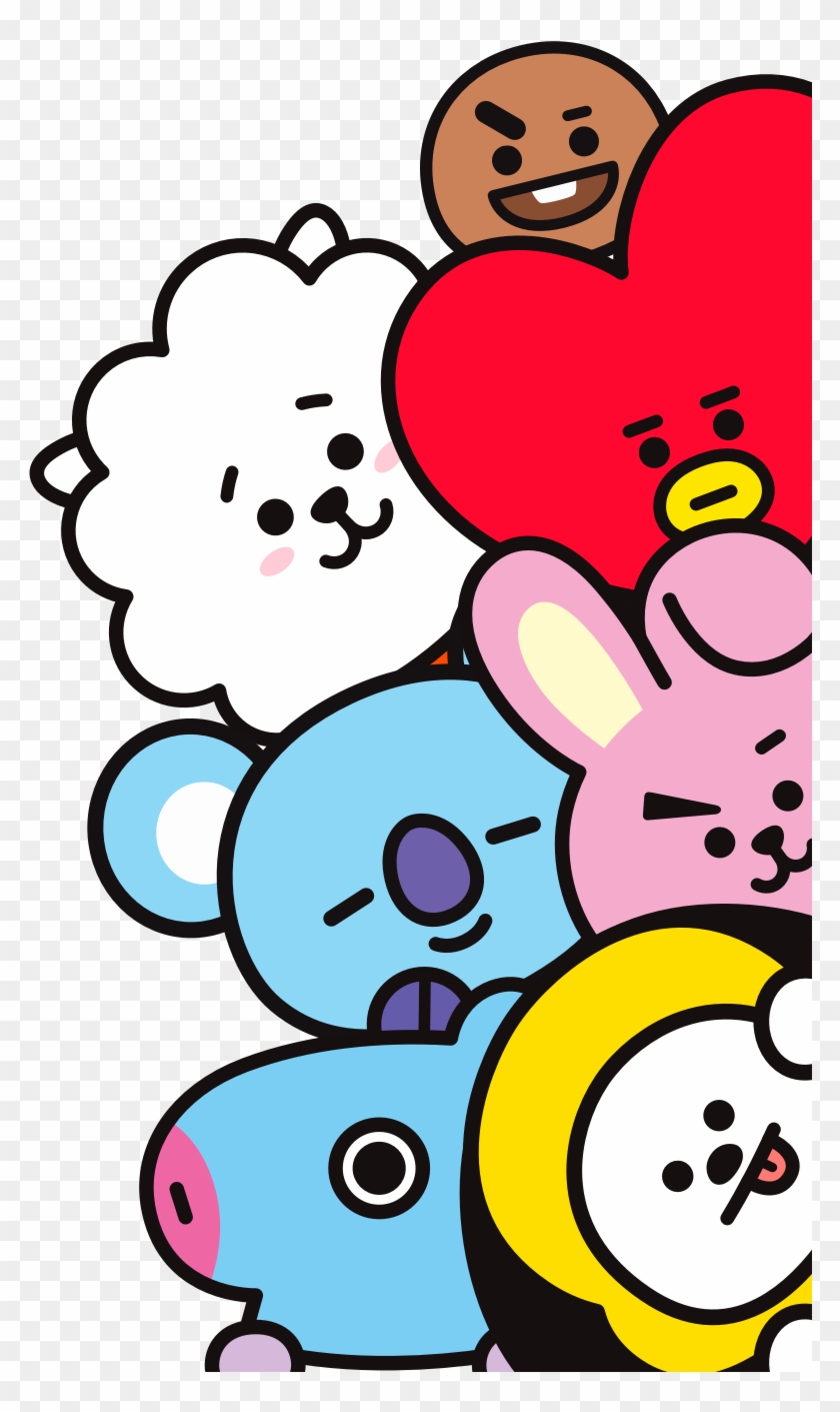 Imagenes De Rj Bt21, HD Png Download - 892x1340(#3376582) - PngFind