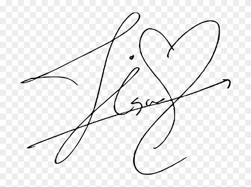pix Transparent M Signature Png jisoo signature png transparent png