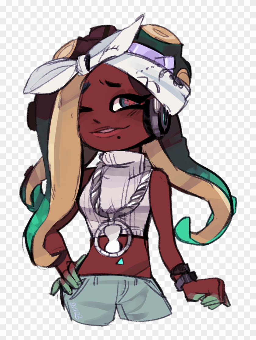 Horse Mammal Fictional Character Vertebrate Cartoon - Marina Splatoon Other  Outfit, HD Png Download - 1130x1200(#3392047) - PngFind