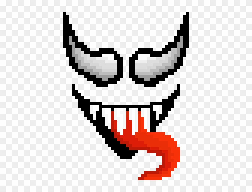 Sj - Venom - Venom Pixel Art, HD Png Download - 540x660(#340687) - PngFind