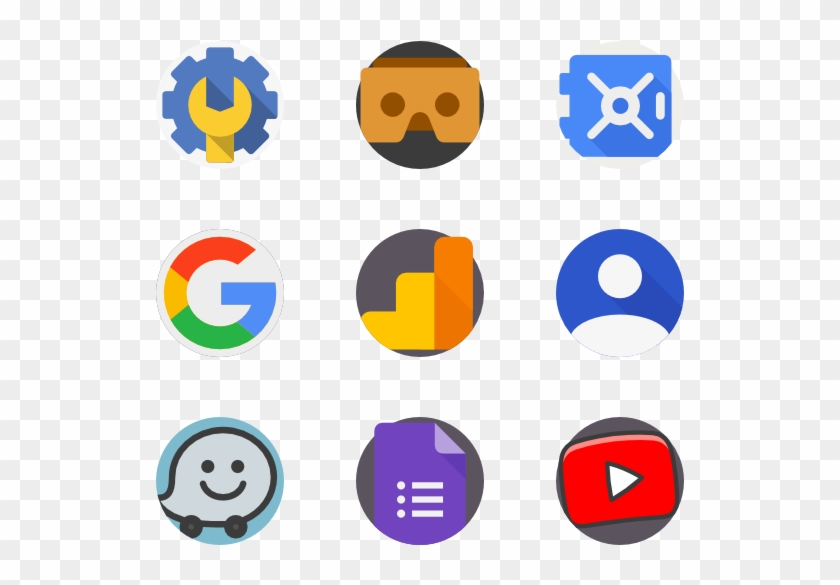 Google Services - Development Icons, HD Png Download - 600x564(#344089 ...