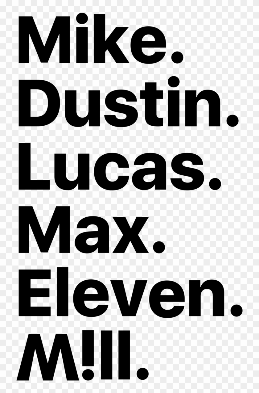 Stranger Things Names