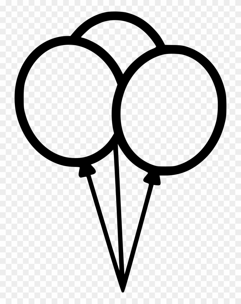 Download Graphic Library Library Balloons Svg Drawn White Balloons Icon Png Transparent Png 740x980 3400679 Pngfind