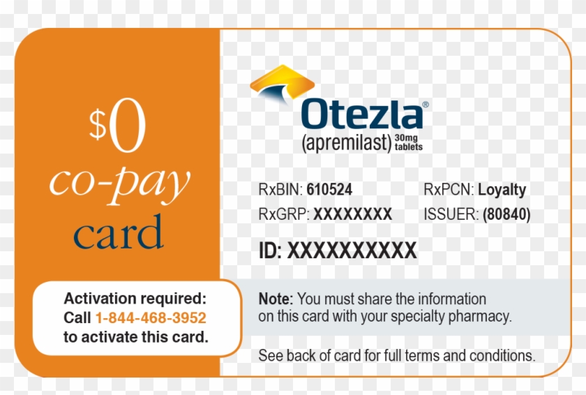 Co pay And Patient Support Otezla HD Png Download 1015x636 