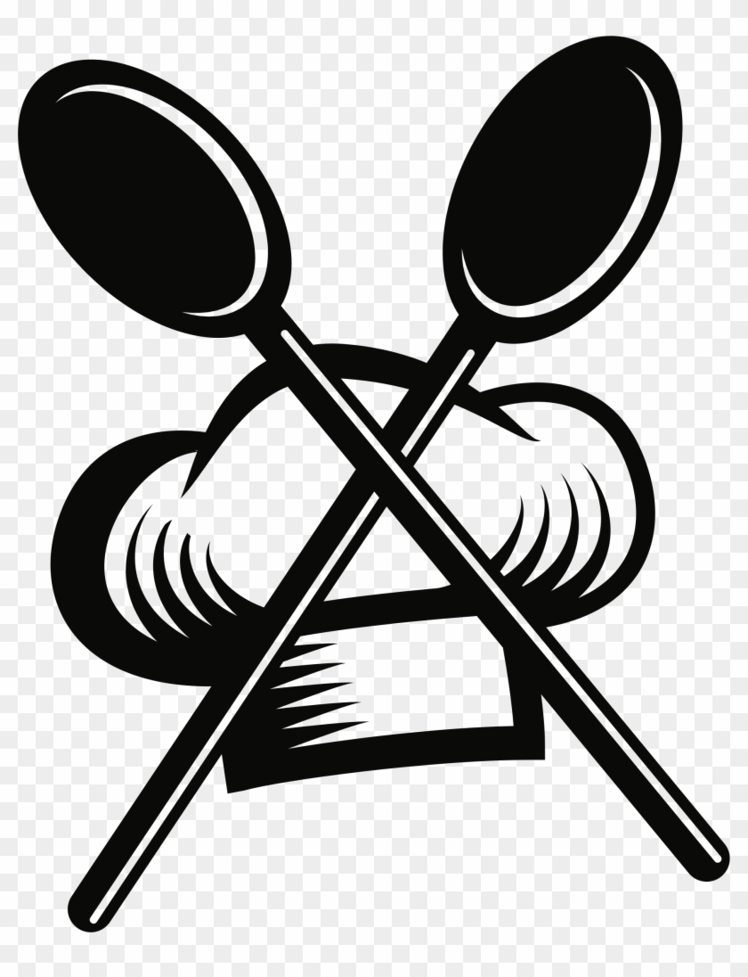 Restaurant Clipart Black And White - Logo Of A Restaurant, HD Png