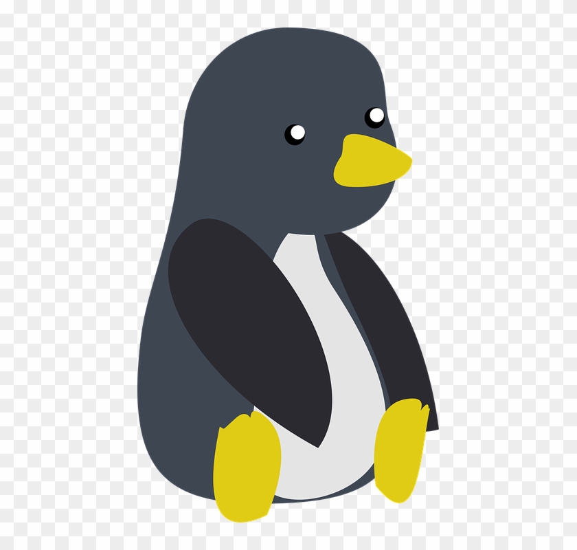 Baby Cute Pastel Penguin Penguins Tux Bebe Pingouin Dessin Couleur Hd Png Download 439x7 Pngfind