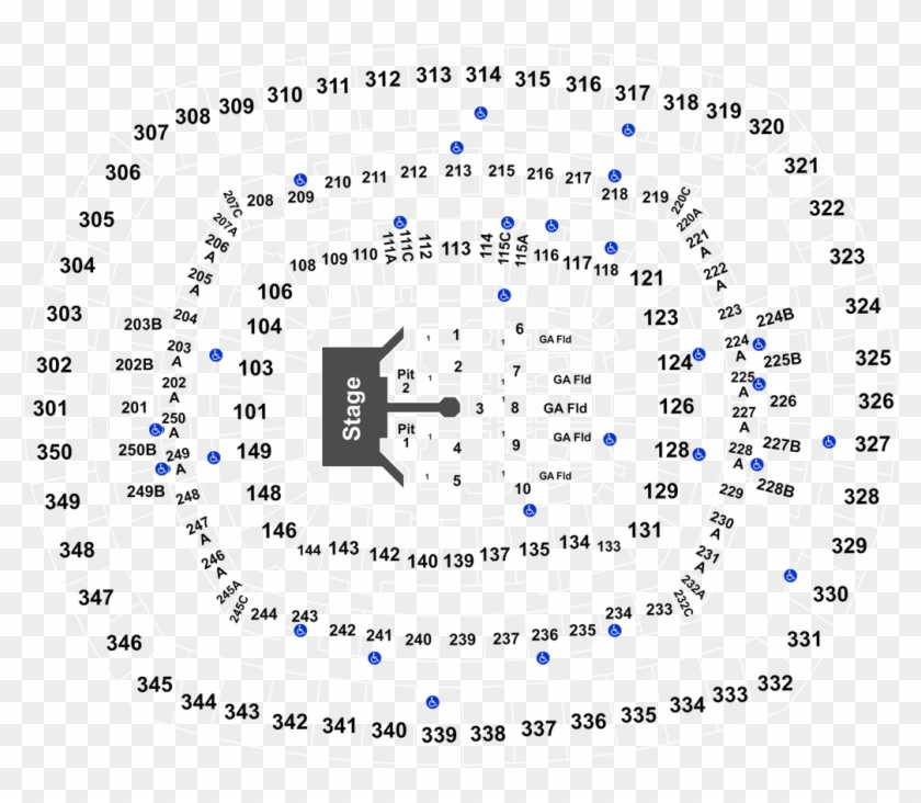 Metlife Stadium Seating Chart Rolling Stones Matttroy