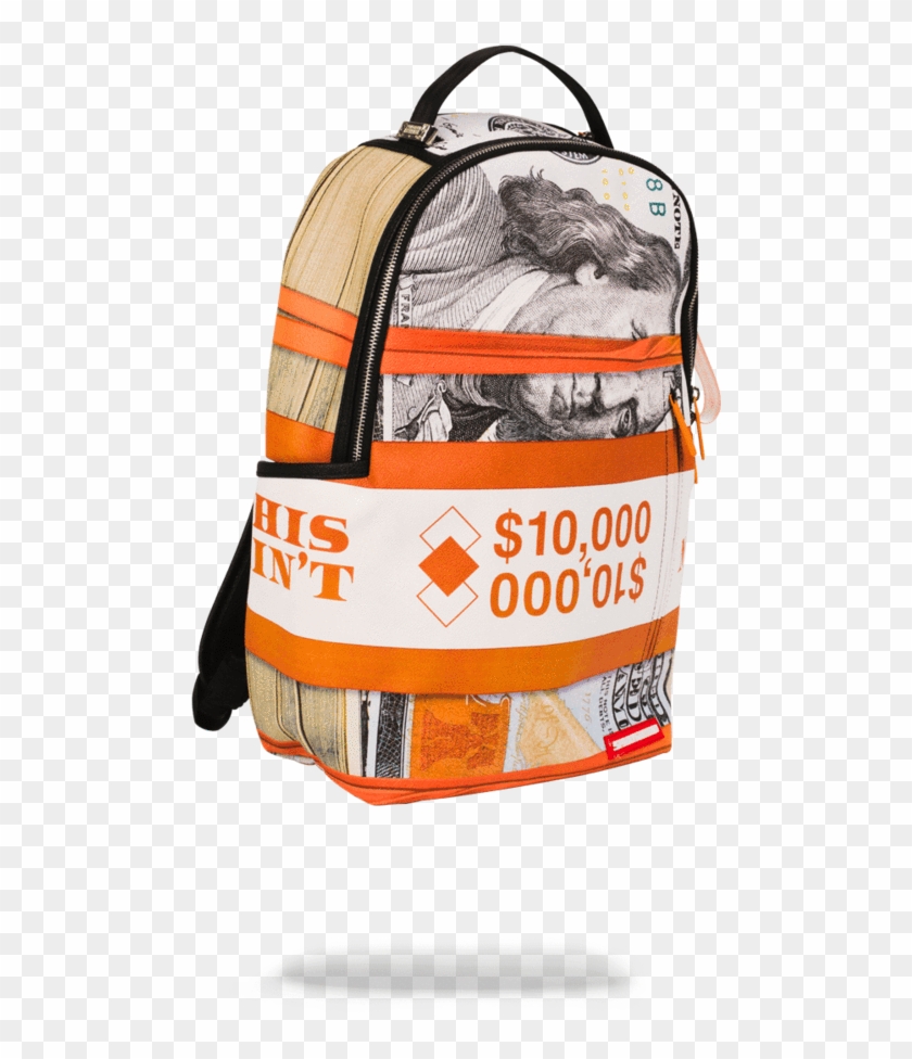 Our - Sprayground Backpacks Money Stacks, HD Png Download - 802x1023(#3423627) - PngFind
