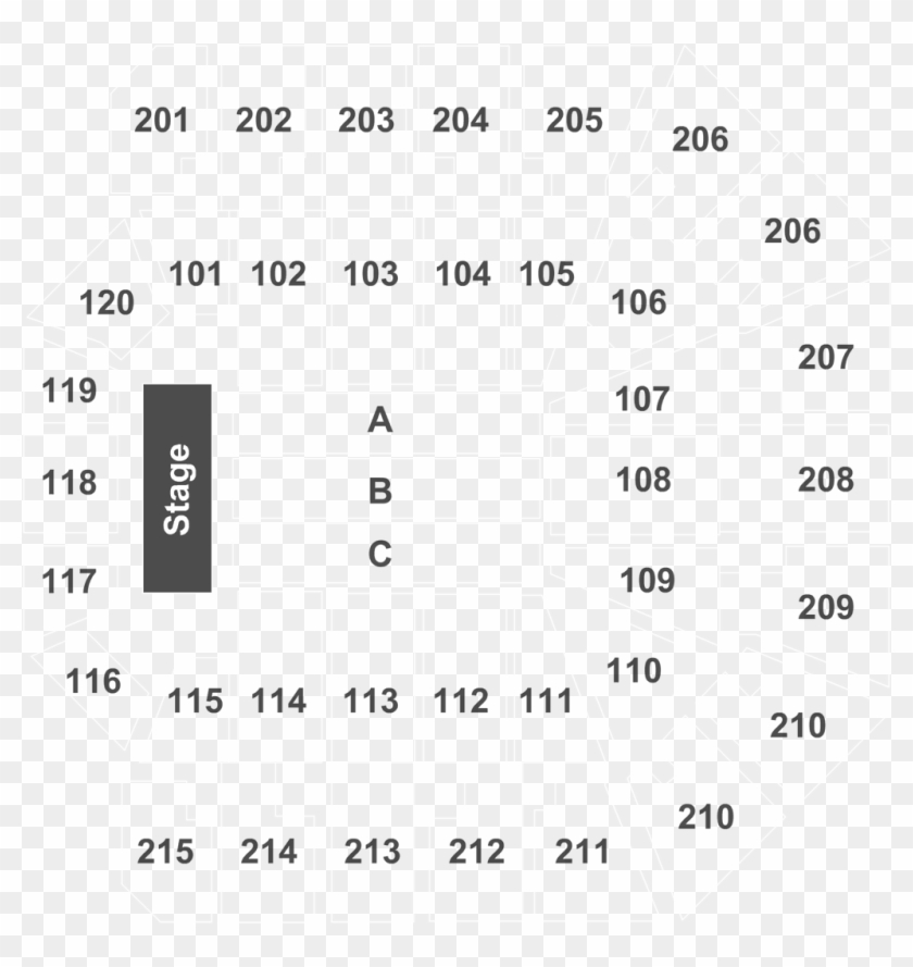 Raising Cane Center Seating Chart