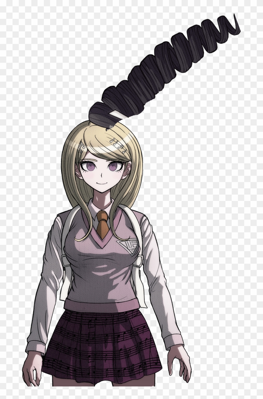 Danganronpa - Kaede Akamatsu Full Body Sprite, HD Png Download