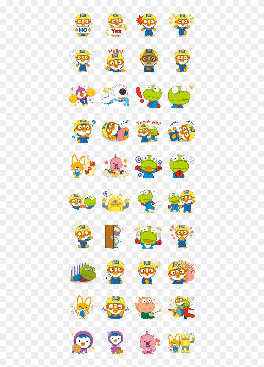 Sell Line Stickers We Love Pororo - ポロロ ライン スタンプ, HD Png