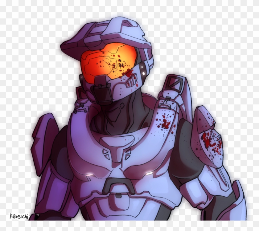 Halo Drawing Red Vs Blue - Red Vs Blue Temple Fanart, HD ...