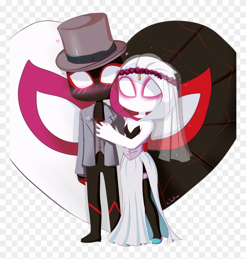 Spider-man And Spider Gwen By Taoariya - Cartoon, HD Png Download - 774x1032(#3443644) - PngFind Spider-man And Spider Gwen By Taoariya - Cartoon, HD Png Download - 774x1032(#3443644) - PngFind