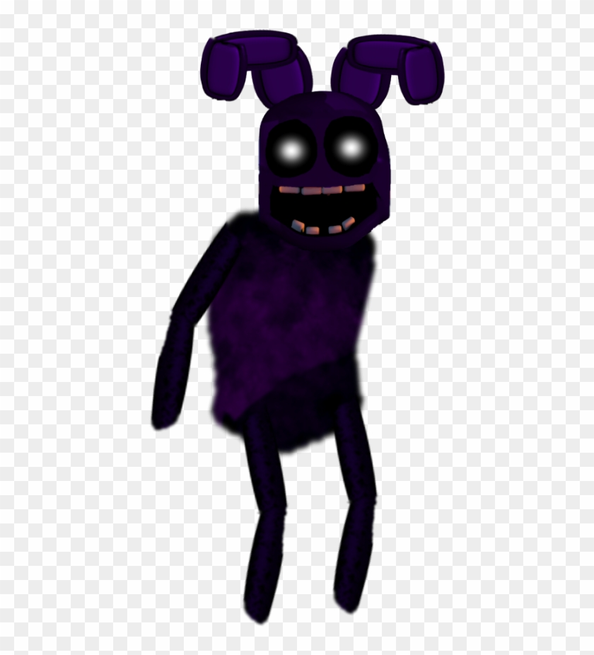 A sighting of the Purple Guy in a mini game from Five Nights at Freddy's 4.  #FNAF4