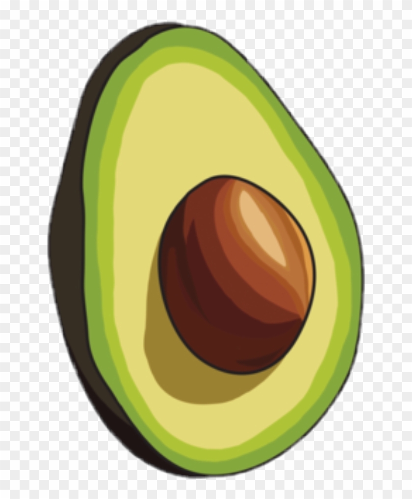 Fresh Avocado Sticker