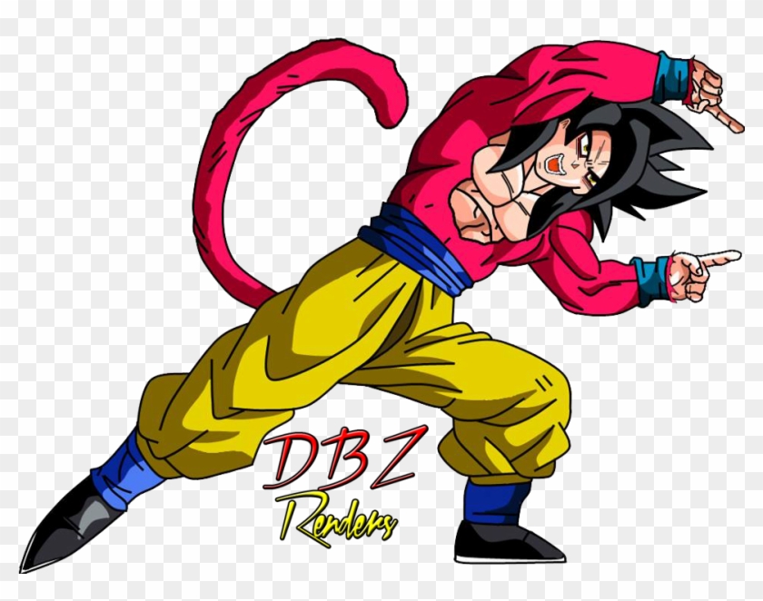 dragon ball gt super saiyan 4 fusion