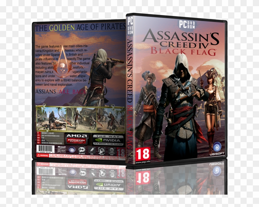 Assasin Creed Iv Black Flag Box Art Cover Assassin S Creed 3 Cover Hd Png Download 637x590 3470400 Pngfind
