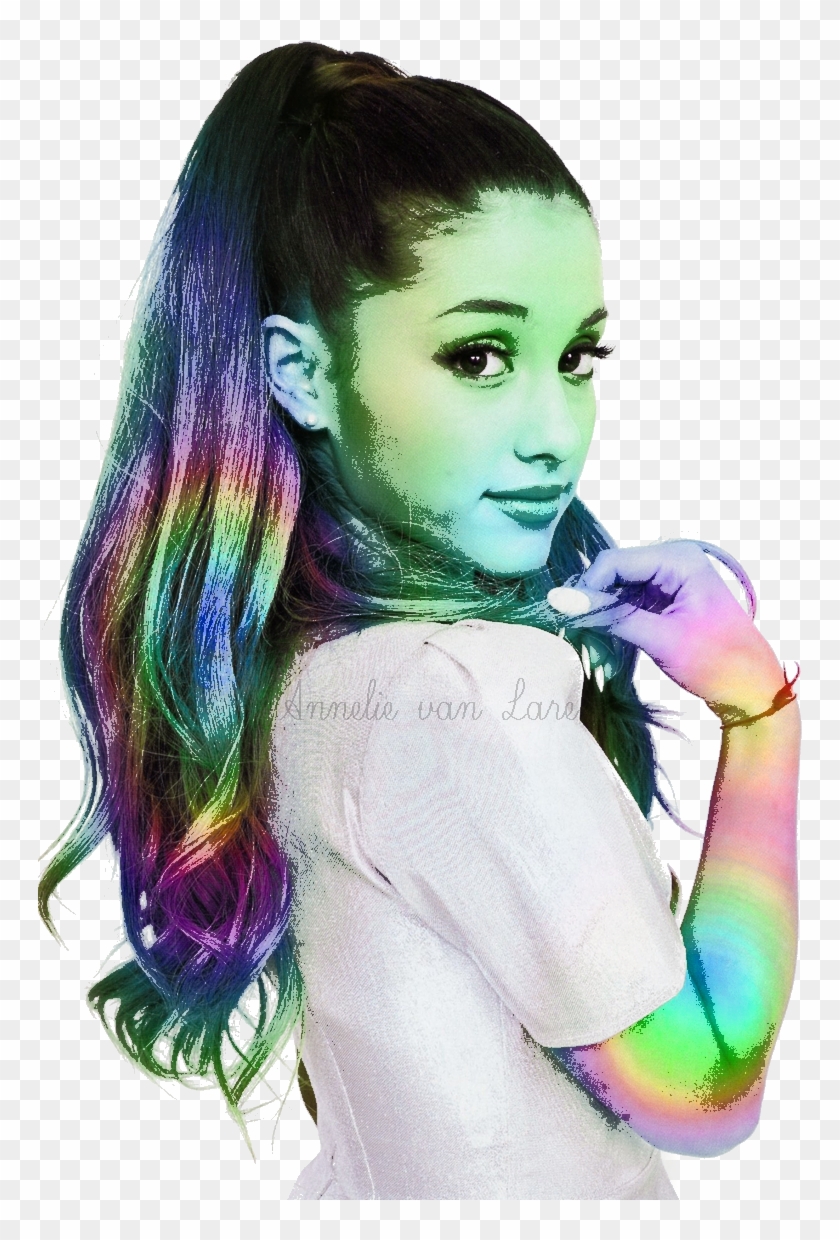 Ariana Grande Multi Color Edit Transparent Background Ariana