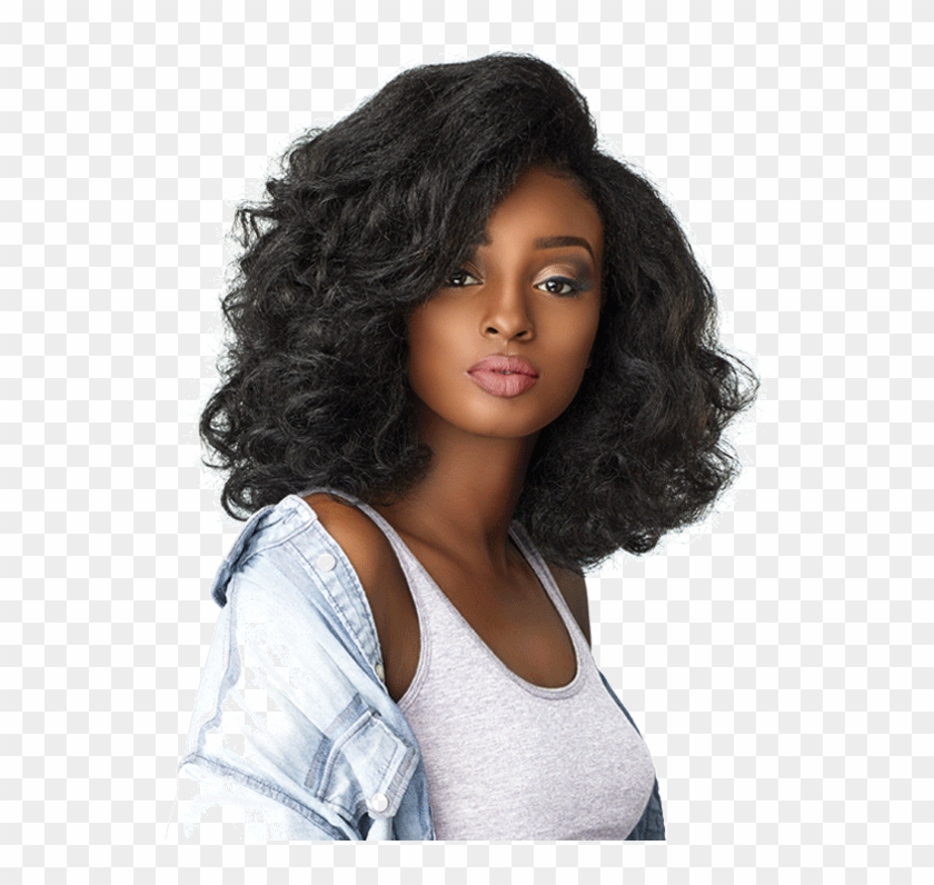 Instant Weave Half Wig - Sensationnel Boss Lady Wig, HD Png Download -  546x716(#3472738) - PngFind