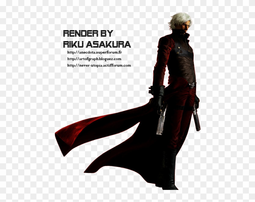 Render Devil May Cry - Devil May Cry 2 Dante Outfit, HD Png Download ...