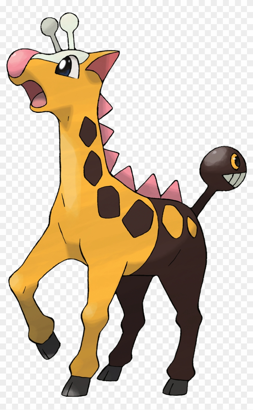 Girafarig Pokemon Girafarig Evolution Hd Png Download 1200x1200 3479283 Pngfind