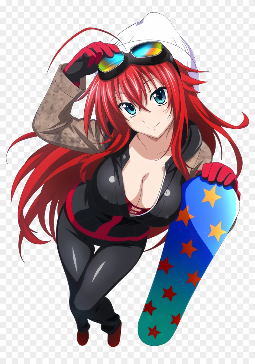 Rias Gremory In Ski Wear High Shool Beautiful Anime High School Dxd Rias Card Hd Png Download 1024x1413 3487020 Pngfind