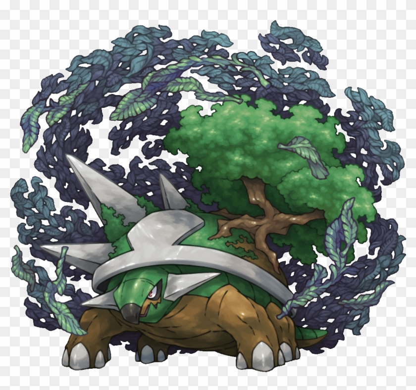 Torterra Pokemon Pokedex My Pokemon Assassins Creed ドダイトス かっこいい Hd Png Download 1170x1050 Pngfind