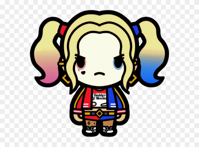 Harleyquinn Sticker - Cute Harley Quinn And Joker, HD Png Download - 593x540(#3494818) - PngFind Harleyquinn Sticker - Cute Harley Quinn And Joker, HD Png Download - 593x540(#3494818) - PngFind