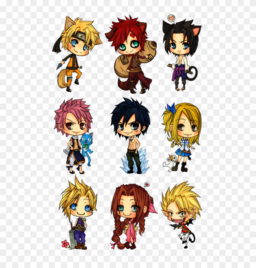 fairy tail all characters chibi