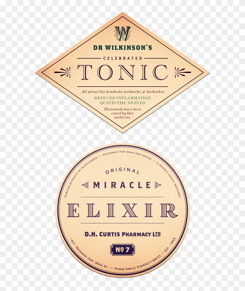Download Vintage Apothecary Labels On Behance Triangle Hd Png Download 600x915 3499040 Pngfind