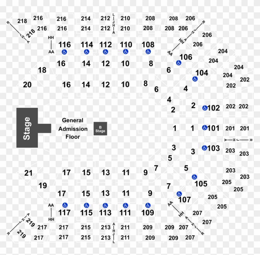 Mgm Grand Garden Arena Seating Chart Rows