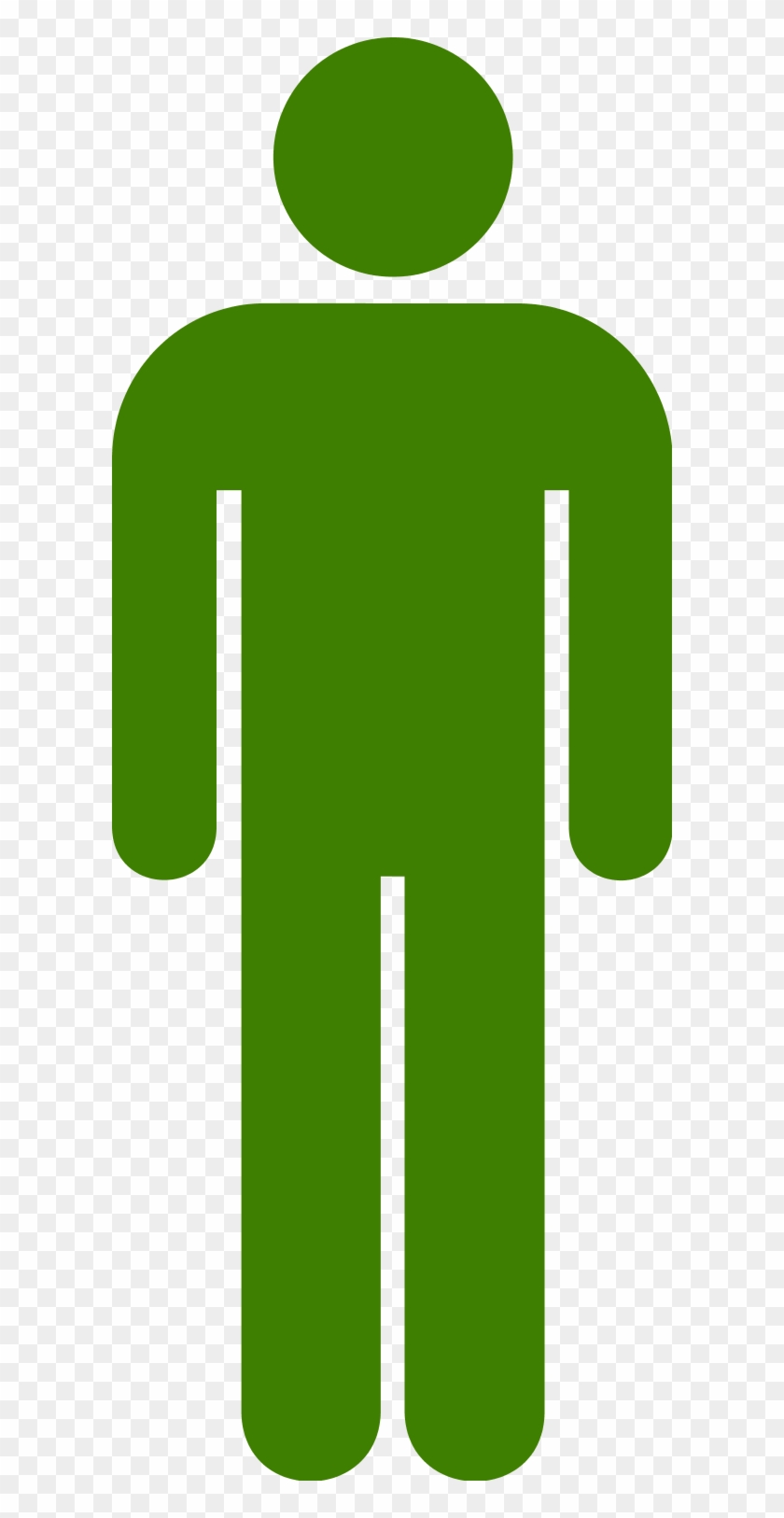 600 X 1546 3 - Green Person Icon, HD Png Download - 600x1546(#350776