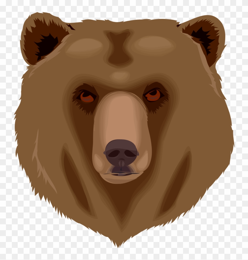 grizzly bear standing clipart