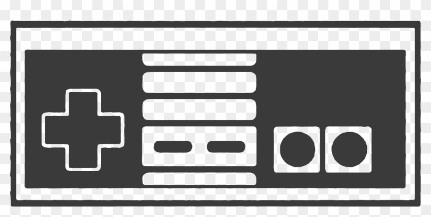 nes controller drawing