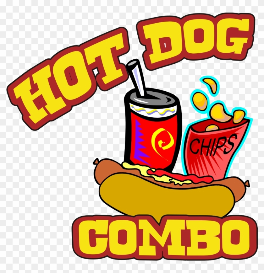Chips And Soda Png Hot Dog Combo, Transparent Png 917x907(3500937