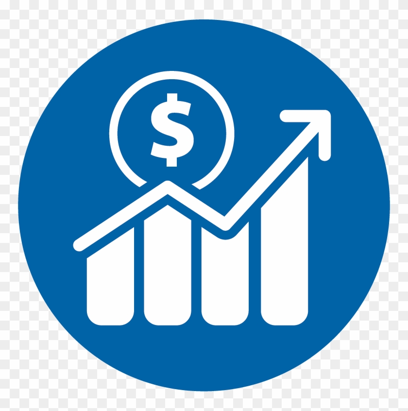Financial Map Icon Round Blue, HD Png Download 766x766(3504791