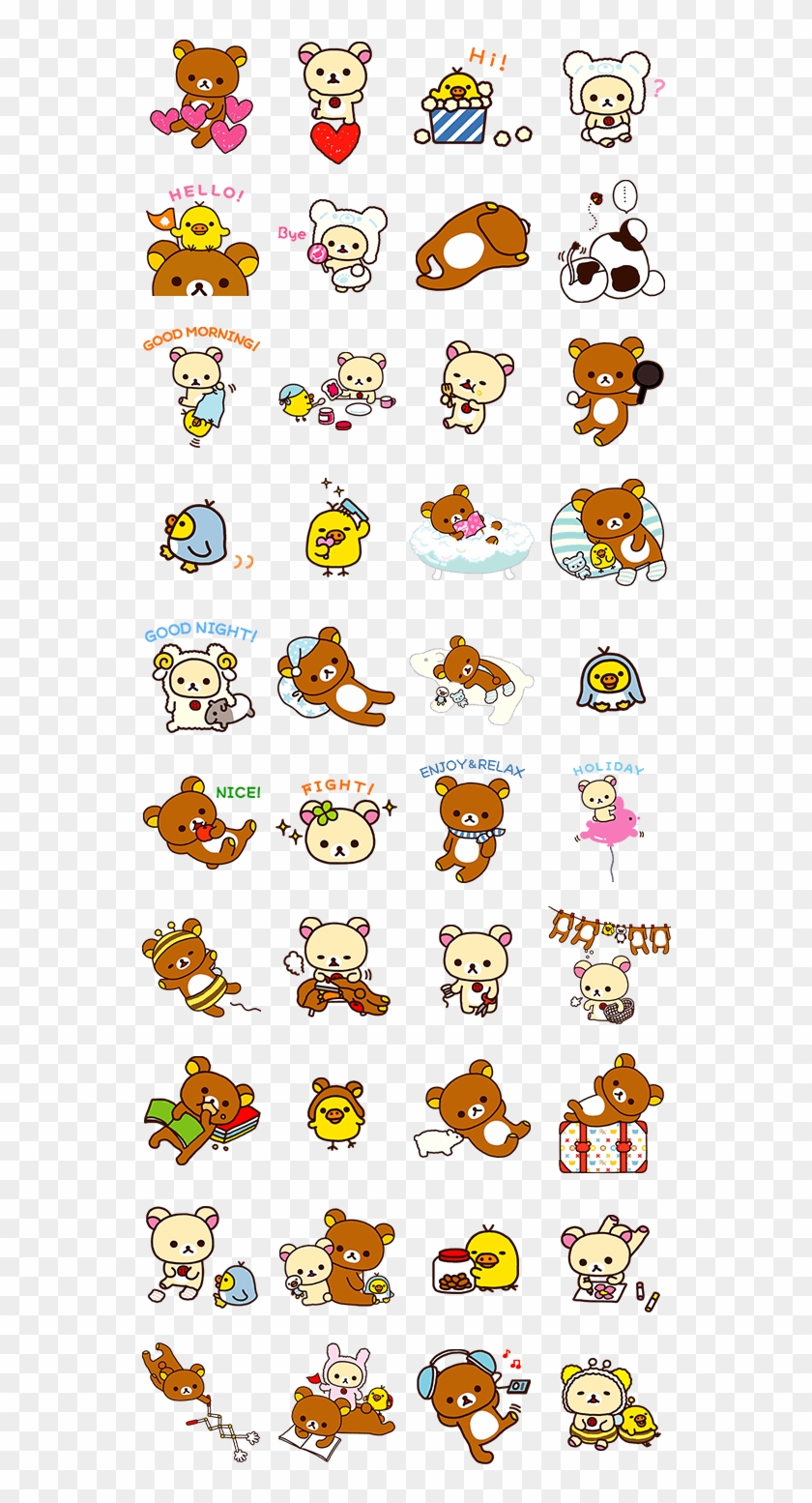 Its So Cute I Love Rilakkuma Pinterest South Park Stickers