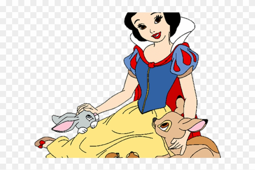 Snow White And The Seven Dwarfs Clipart Logo - Snow White