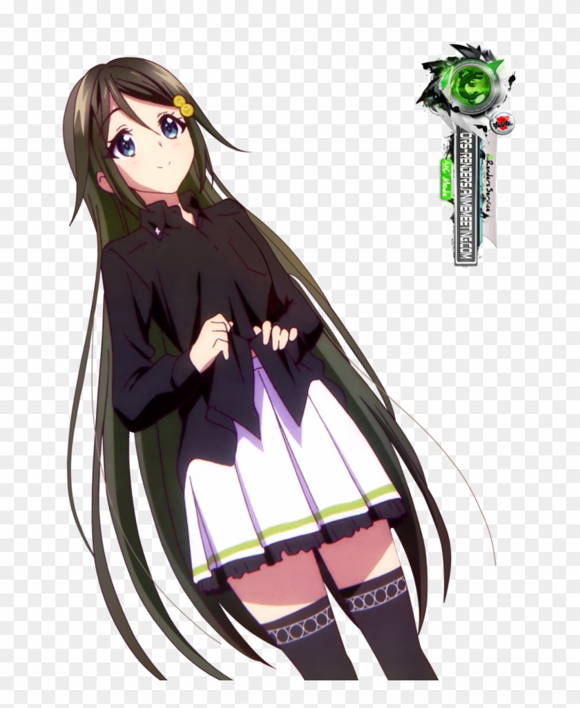Anime Art Girl, Anime Girls, Phantom, Black Hair, Kawaii - Musaigen No Phantom World Reina Anime, HD Png Download - 662x946(#3526671) - PngFind Anime Art Girl, Anime Girls, Phantom, Black Hair, Kawaii - Musaigen No Phantom World Reina Anime, HD Png Download - 662x946(#3526671) - PngFind